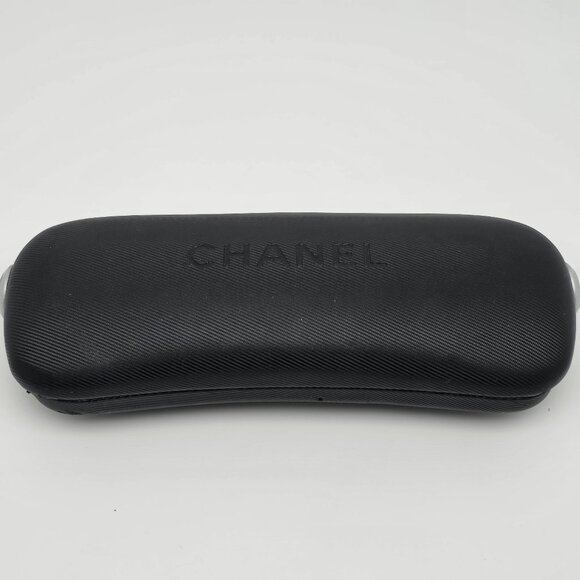 Chanel 3155-H c 1103 Collection Perle Black Eyeglasses Frame w/ Case Italy 53mm - Picture 16 of 16